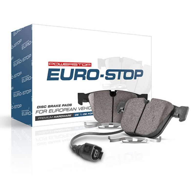 Power Stop 17-18 Mercedes-Benz GLC43 AMG Euro-Stop ECE-R90 Front Brake Pads