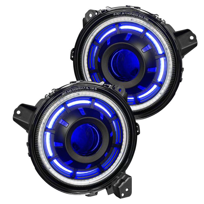 Oracle Oculus Bi-LED Projector Headlights for Jeep JL/Gladiator JT - ColorSHIFT 2