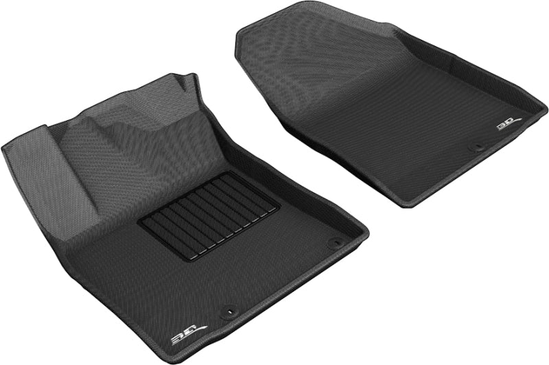 3D MAXpider 2019-2020 Hyundai Kona Electric Kagu 1st Row Floormat - Black