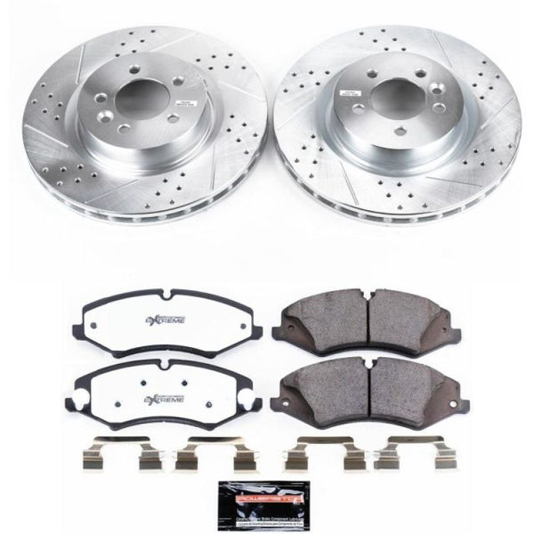 Power Stop 11-16 Land Rover LR4 Front Z36 Truck & Tow Brake Kit