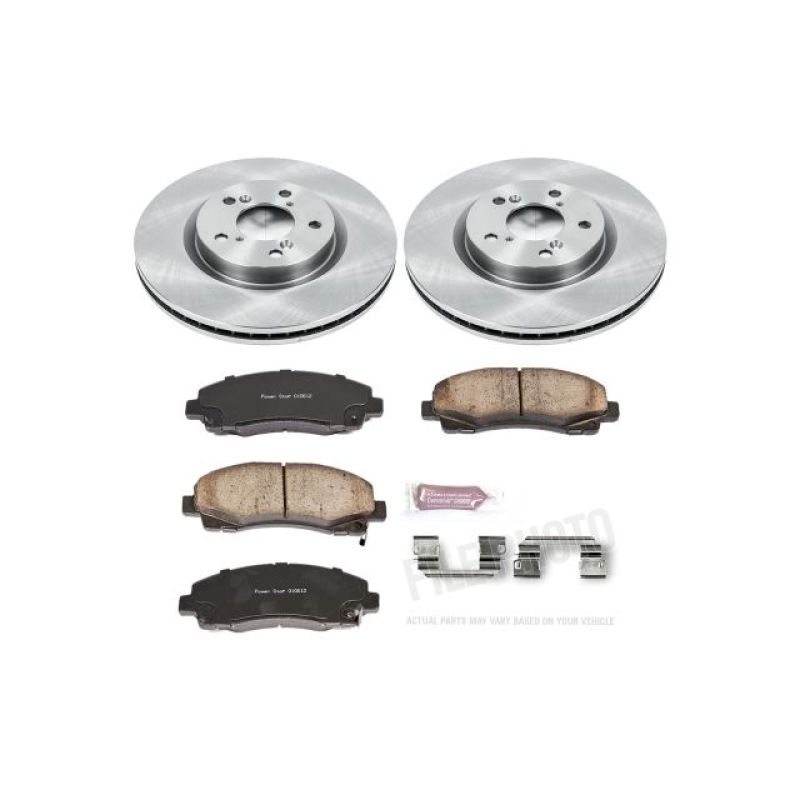 Power Stop 09-14 Acura TL Front Autospecialty Brake Kit