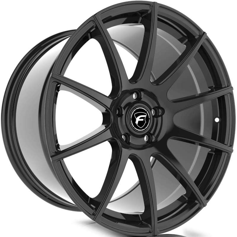 Forgestar F201 19X10 CF10 DC 5X120.65 ET30 BS6.7 Gloss Black 70.4