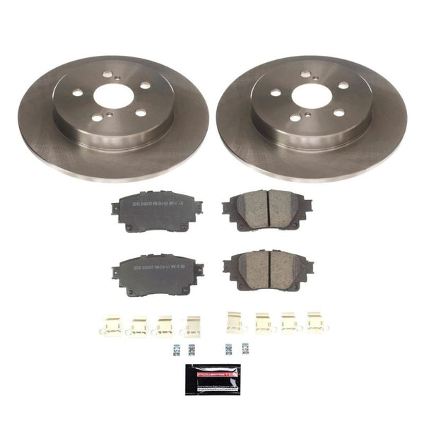 Power Stop 2019 Toyota Corolla Rear Autospecialty Brake Kit