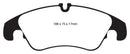 EBC 11 Audi A6 2.0 Turbo Yellowstuff Front Brake Pads
