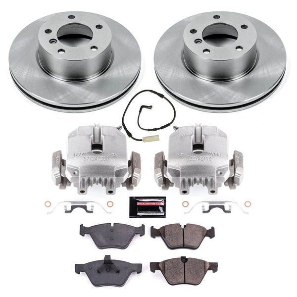 Power Stop 08-10 BMW 128i Front Autospecialty Brake Kit w/Calipers