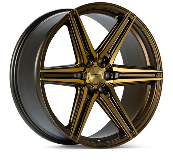 Vossen HF6-2 24x10 / 6x135 / ET25 / Deep Face / 87.1 - Tinted Matte Bronze