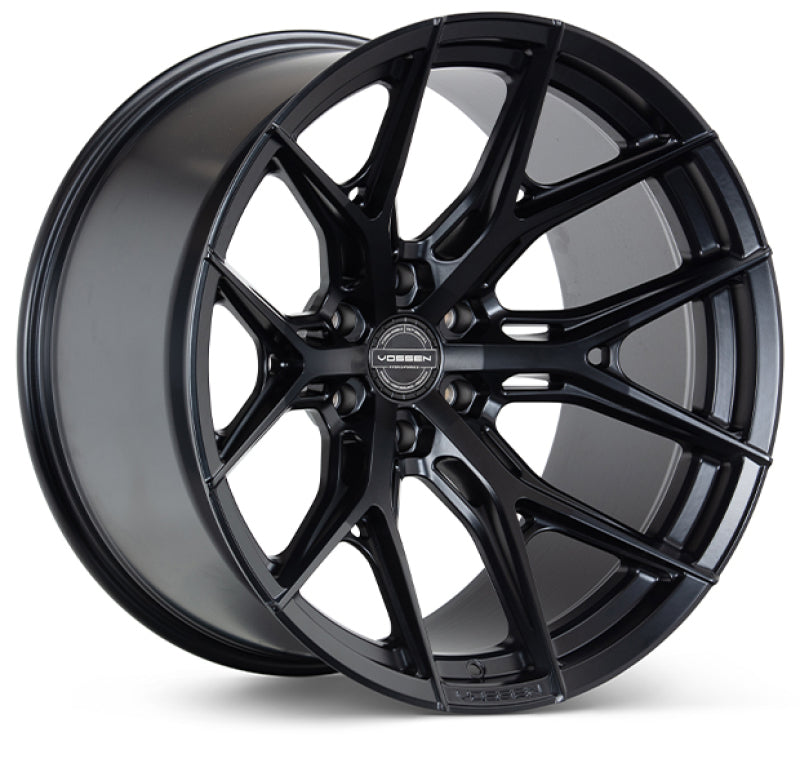 Vossen HF6-4 22x10 / 6x135 / ET-18 / Super Deep Face / 87.1 - Satin Black