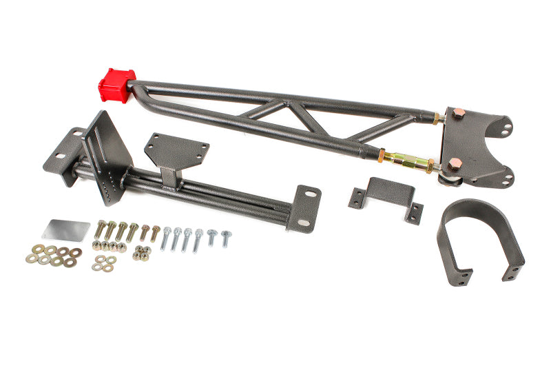 BMR 93-02 F-Body w/ DSL Torque Arm Tunnel Mount (For Stock Exhaust) - Black Hammertone