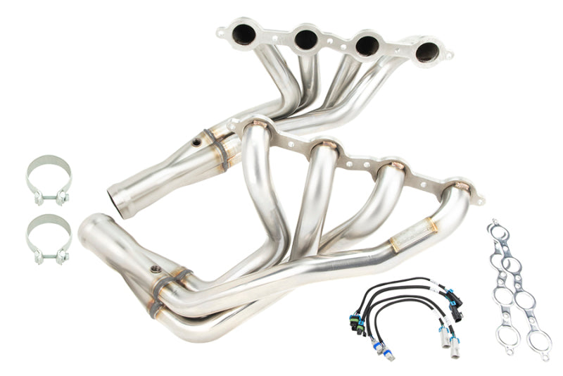 Kooks 05-08 Chevrolet Corvette Header and Green Catted Connection Kit-3in x 3in x 2-1/2in X-Pipe