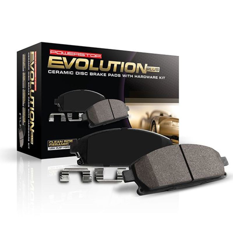 Power Stop 18-21 BMW M5 Rear Z17 Evo Ceramic Brake Pads w/Hardware