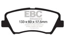 EBC 13+ Hyundai Elantra 1.8 Yellowstuff Front Brake Pads