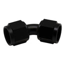 DeatschWerks 8AN Flare Female Swivel 45-Degree to 8AN Flare Female Swivel - Anodized Matte Black