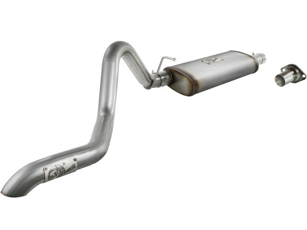 aFe MACHForce XP Exhausts Cat-Back SS-409 EXH CB Jeep Cherokee XJ 91-01 I6-4.0L HT - 2.5 In.
