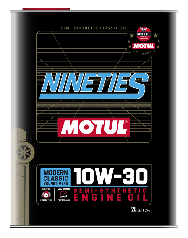 Motul 10W30 Classic Nineties Oil - 10x2L - Case of 10