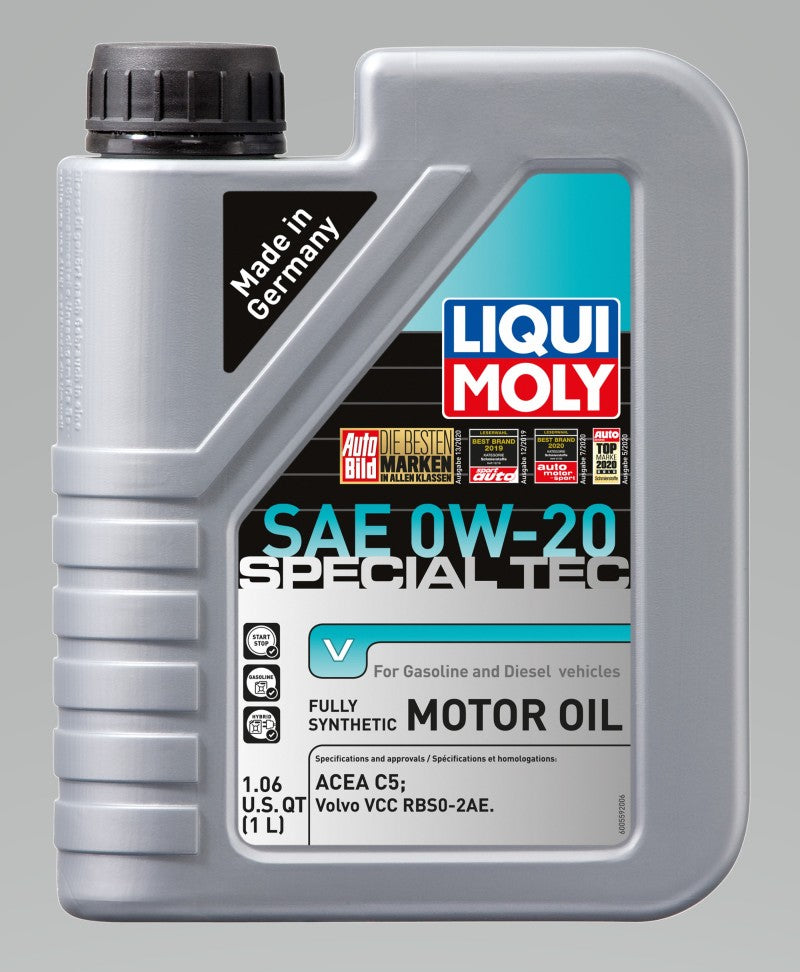 LIQUI MOLY 1L Special Tec V Motor Oil 0W20 - Case of 6