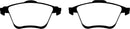 EBC 06-09 Mazda 6 2.3 Turbo (Mazdaspeed) Greenstuff Front Brake Pads