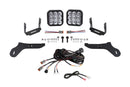 Diode Dynamics 17-20 Ford Raptor SS5 Bumper LED Pod Light Kit - Pro White Driving