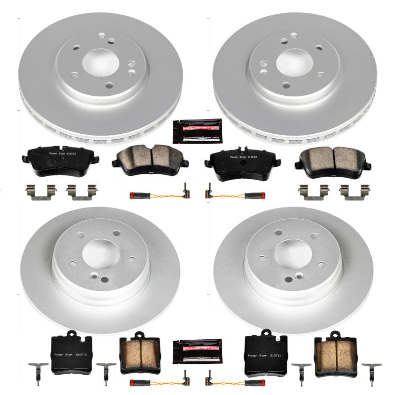 Power Stop 2003 Mercedes-Benz C230 Front & Rear Z23 Evolution Sport Coated Brake Kit