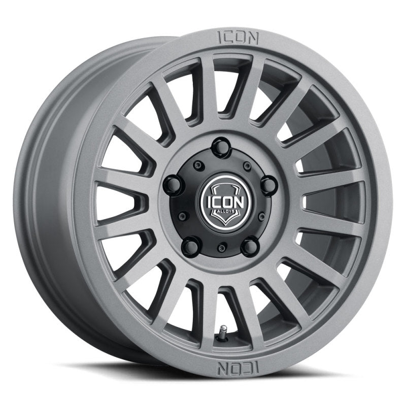 ICON Recon SLX 17x8.5 6x5.5 BP 25mm Offset 5.75in BS 95.1mm Bore Charcoal Wheel