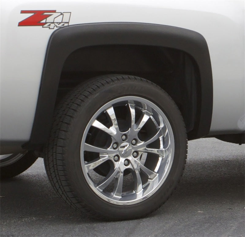 Lund 07-13 Chevy Silverado 1500 SX-Sport Style Smooth Elite Series Fender Flares - Black (2 Pc.)