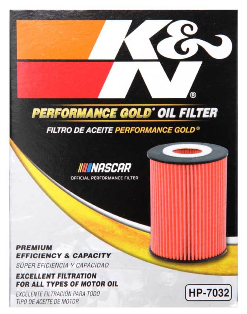 K&N Performance Oil Filter for 06-11 BMW M5/M6 / 08-15 Porsche Cayenne 4.8L / 10-15 911 3.4L/3.8L