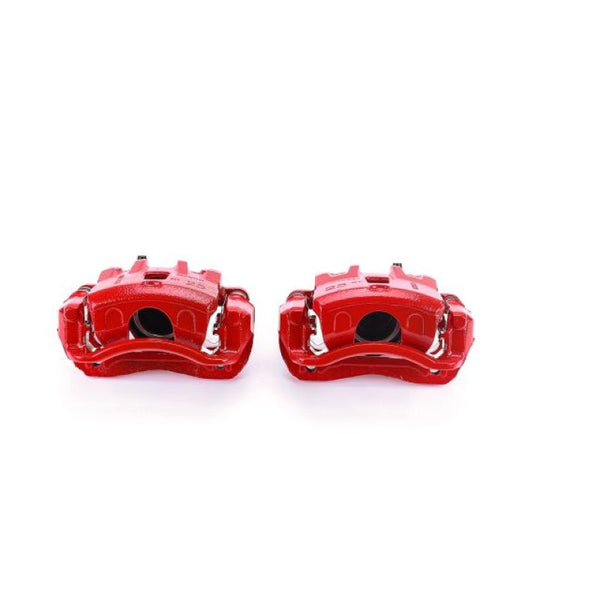 Power Stop 10-13 Kia Soul Front Red Calipers w/Brackets - Pair
