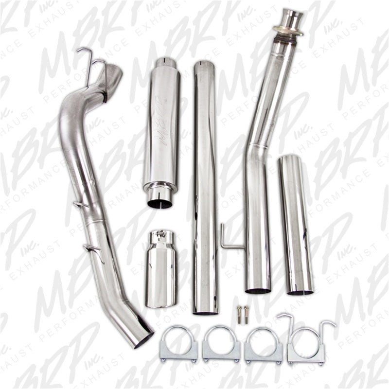 MBRP 1994-2002 Dodge 2500/3500 Cummins Turbo Back Single Side (94-97 Hanger HG6100 req.)