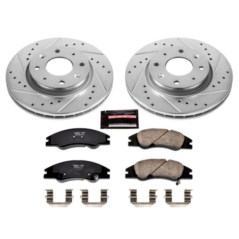 Power Stop 04-09 Kia Spectra Front Z23 Evolution Sport Brake Kit