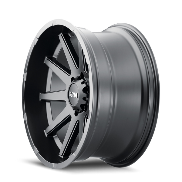 ION Type 143 20x10 / 8x180 BP / -19mm Offset / 124.2mm Hub Matte Black Wheel