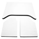 DEI 07-10 Jeep Wrangler JK 2-Door Headliner 3-pc - White