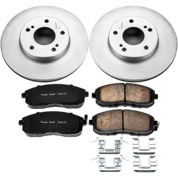 Power Stop 96-99 Infiniti I30 Front Z17 Evolution Geomet Coated Brake Kit