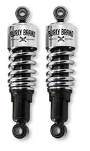 Burly Brand Shocks 10.5in XL - Chrome