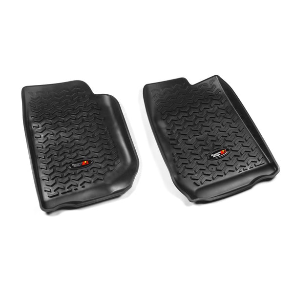 Rugged Ridge Floor Liner Front Black 2007-2018 Jeep Wrangler Unlimited JK 4 Dr