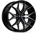 Vossen HF6-4 24x10 / 6x135 / ET25 / Deep Face / 87.1 - Tinted Gloss Black