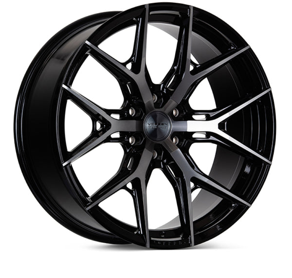 Vossen HF6-4 20x10 / 6x135 / ET-18 / Super Deep Face / 87.1 - Tinted Gloss Black