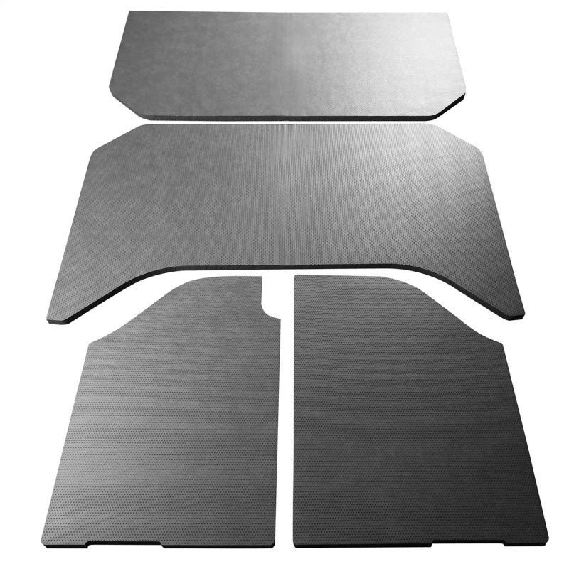 DEI 07-10 Jeep Wrangler JK 4-Door Leather Look Headliner 4-pc - Gray