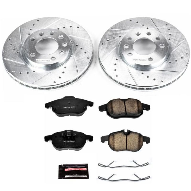 Power Stop 03-11 Saab 9-3 Front Z23 Evolution Sport Brake Kit