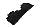 3D MAXpider 2010-2010 Kia Soul Kagu 2nd Row Floormats - Black
