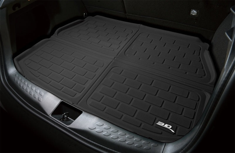 3D MAXpider 19-21 Volvo S60 with Spare Kagu Cross Fold Cargo Liner - Black