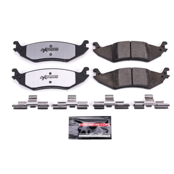 Power Stop 04-07 Ford E-150 Rear Z36 Truck & Tow Brake Pads w/Hardware