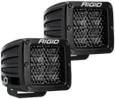 Rigid Industries D Series PRO Midnight Edition - Spot - Diffpaired - Pair