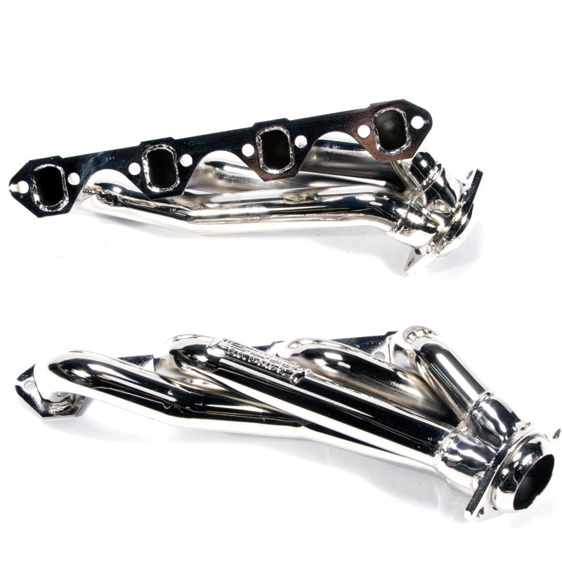 BBK 79-93 Mustang 351 Swap Shorty Unequal Length Exhaust Headers - 1-5/8 Titanium Ceramic