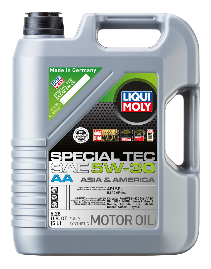LIQUI MOLY 5L Special Tec AA Motor Oil 5W30 - Case of 4