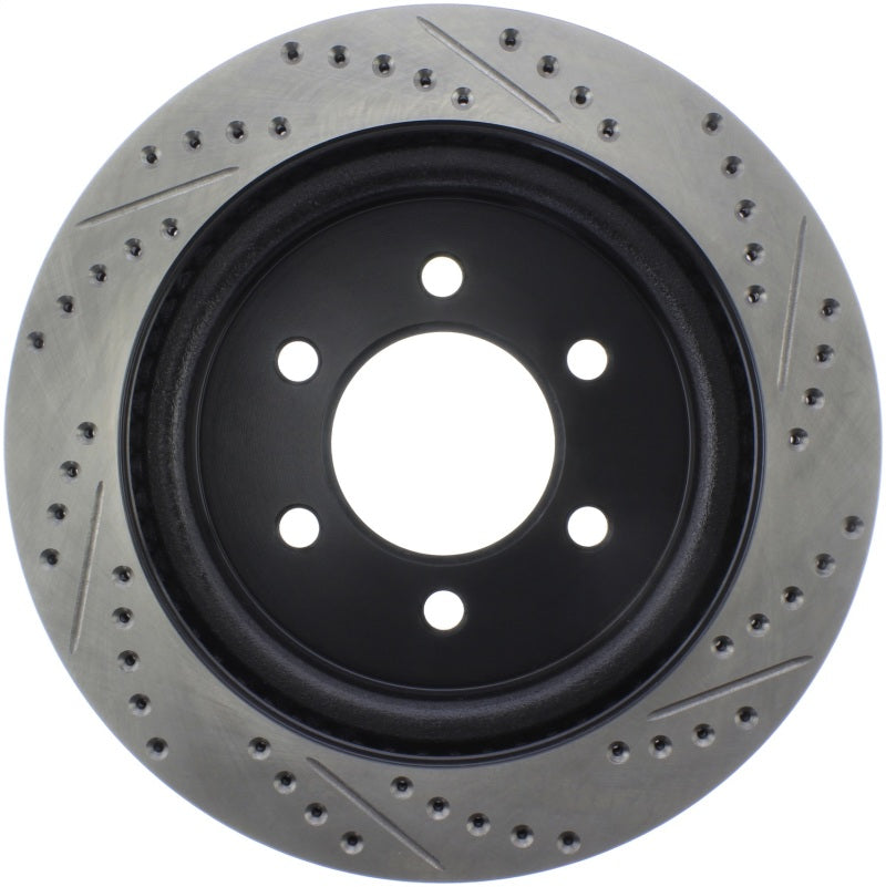 StopTech Slotted & Drilled Sport Brake Rotor - Right Rear