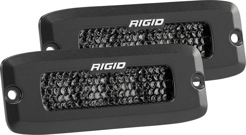 Rigid Industries SR-Q Series PRO Midnight Edition - Spot - Diffpaired - Pair