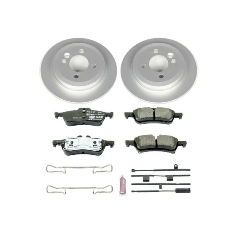 Power Stop 02-06 Mini Cooper Rear Euro-Stop Brake Kit