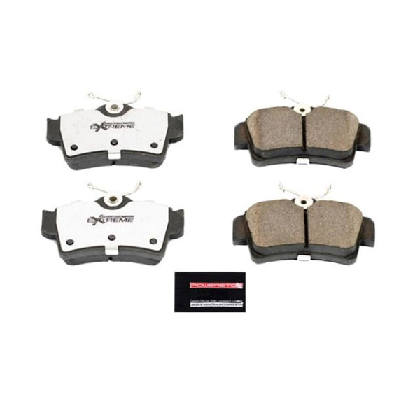 Power Stop 94-01 Ford Mustang Rear Z26 Extreme Street Brake Pads w/Hardware