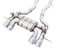 AWE SwitchPath Catback Exhaust for BMW G8X M3/M4 - Chrome Silver Tips