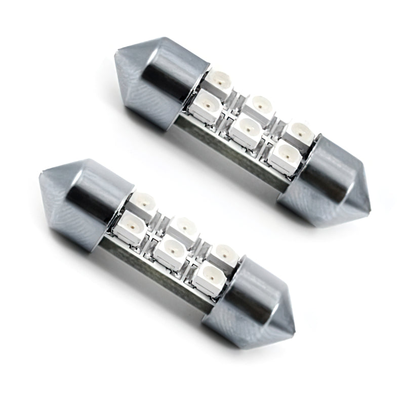 Oracle 31MM 6 LED SMD Festoon Bulbs (Pair) - Cool White