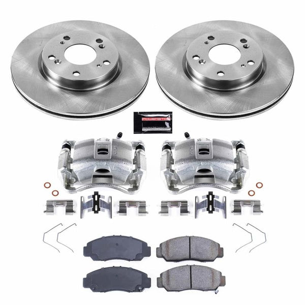 Power Stop 12-15 Honda Civic Front Autospecialty Brake Kit w/Calipers